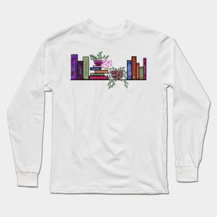 Fanfic Bookshelf Long Sleeve T-Shirt